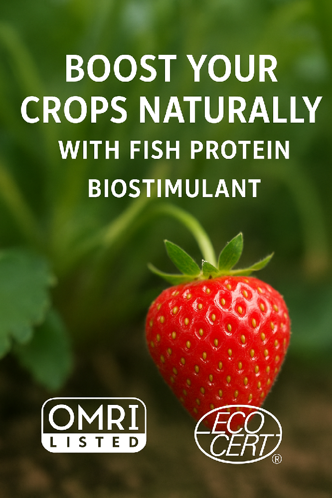 The Power of Biostimulants Fish Protein in Organic Farming