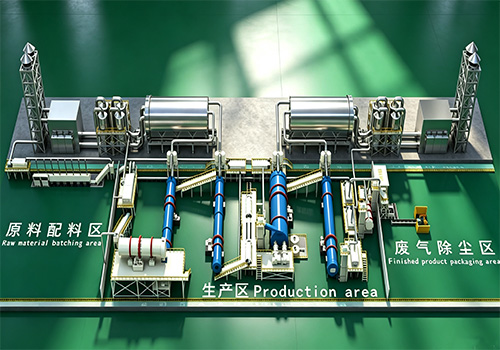 Rotary Drum Granulation Production Line