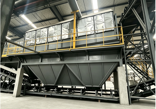 Rotary Drum Screener | Industrial Trommel Screen for Particle Size Separation